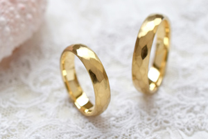 K18イエローゴールド・ペアリング