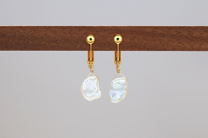 ケシパールとK14GFのイヤリング