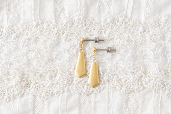 姪御様へのお誕生日プレゼントとしてご依頼いただいたオーダーメイドのピアスです。＊静岡県浜松市ジュエリープシュケー