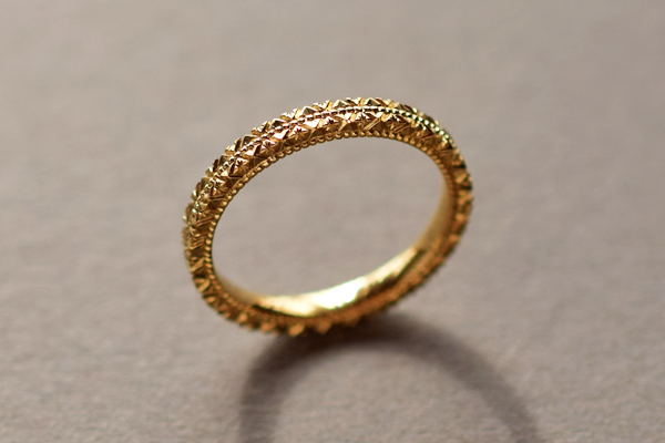 お客様2本目のジョルニ・リングです。＊静岡県浜松市ジュエリープシュケー