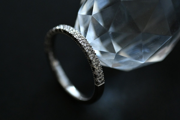 《Ricca》リッカ・六花・リング・指輪・マリッジリング・結婚指輪・プラチナ＊静岡県浜松市ジュエリープシュケー